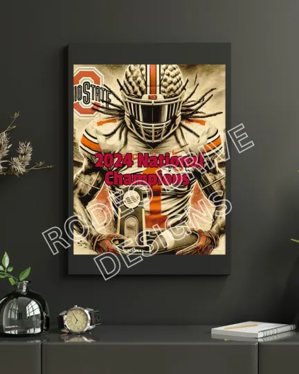 Discover Ohio State National Champions Poster - Vertical Matte Poster