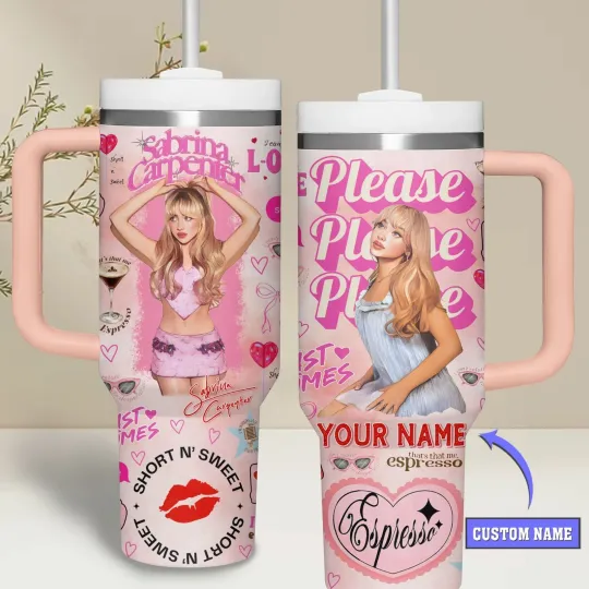 Discover New Sabrina Carpenter Music Gift For Fans 40oz Tumbler  SO781
