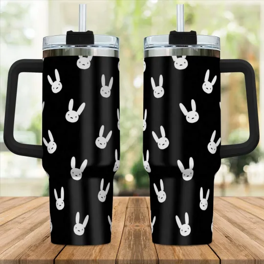 New Bad Bunny Logo Gift For Fans 40oz Tumbler  SO707