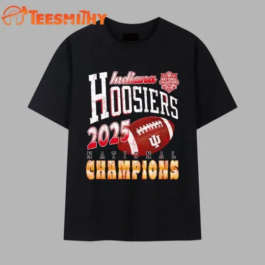 Discover Hoosiers 2025 National Champions Vintage T Shirt