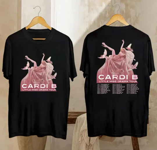 Discover Cardi B Little Miss Drama Tour 2026 Shirt, Cardi B Tour 2026 Shirt, Cardi B Fan