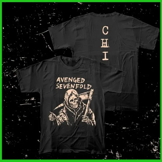 Discover HOT SALE Avenged Sevenfold Latin America Tour 2026 T Shirt Reprint