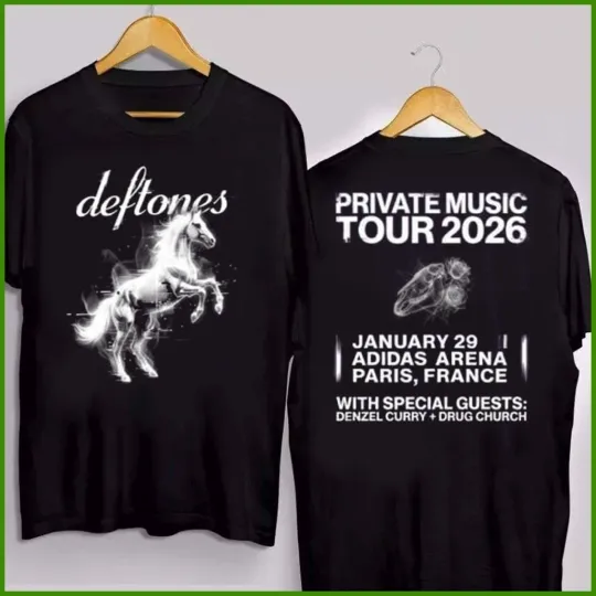 Discover HOT - Deftone Private Music Tour 2026 January 29 2026 Reprint Gildan Cotton