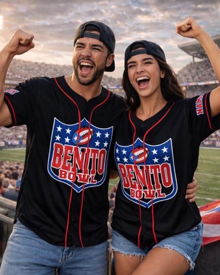 Benito '94 Baseball Jersey: Puerto Rico Pride Fan Apparel, Halftime Show Jersey For Family