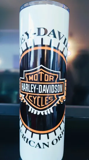 Discover 20 30oz. STAINLESS STEEL DOUBLE WALLED TUMBLER Haarleyy Racing Daviidso'n