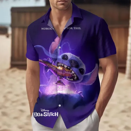 Discover Disney Lilo And Stitch Nobody Wished For This Hawaiian Shirt
