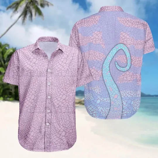 Disney Monsters Inc. Randall Cosplay Halloween Hawaiian Shirt