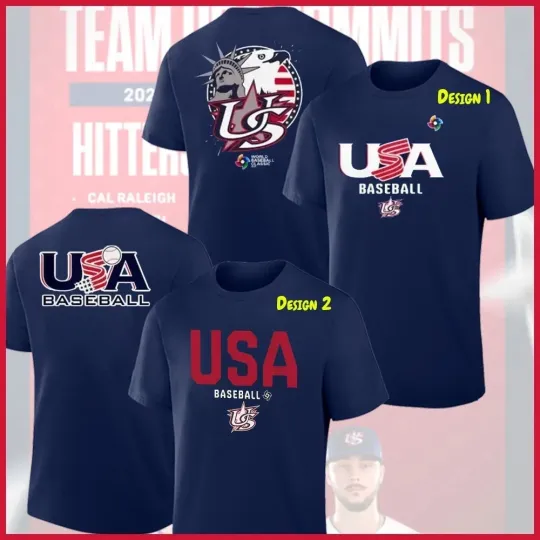 Discover NEW!!! USA Baseball 2026 World Baseball Classic Both Side FASTSHIP For Fans