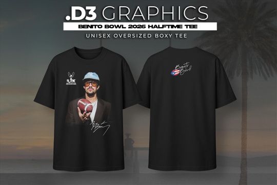 Discover Benito Bowl 2026 Super Bowl Halftime T-Shirt