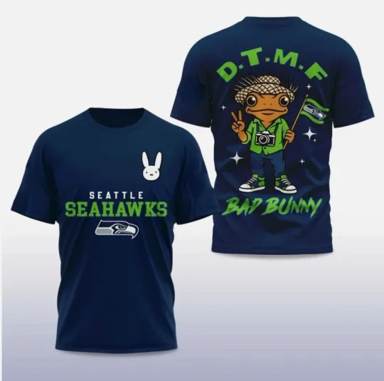 Seahawks Bunny 2025 - 2026 Super Bowl LX Shirt