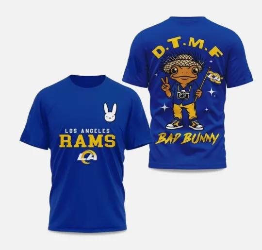 Discover Rams Bunny 2026 Super Bowl LX Shirt
