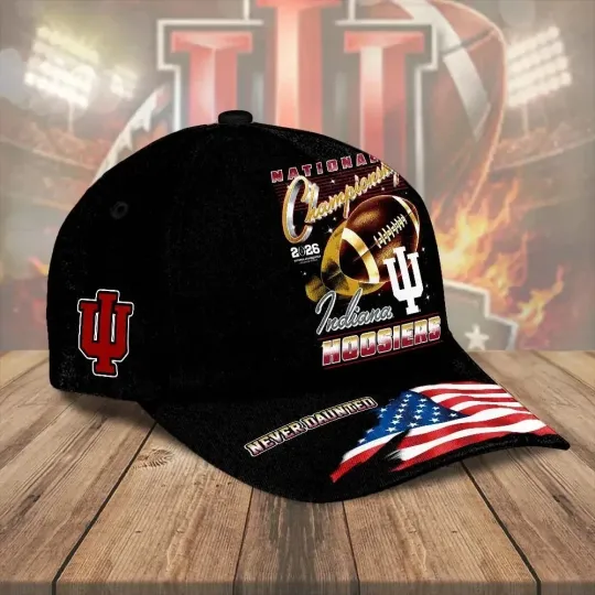 Discover Hoosiers Football 2026 National Championship Classic Cap