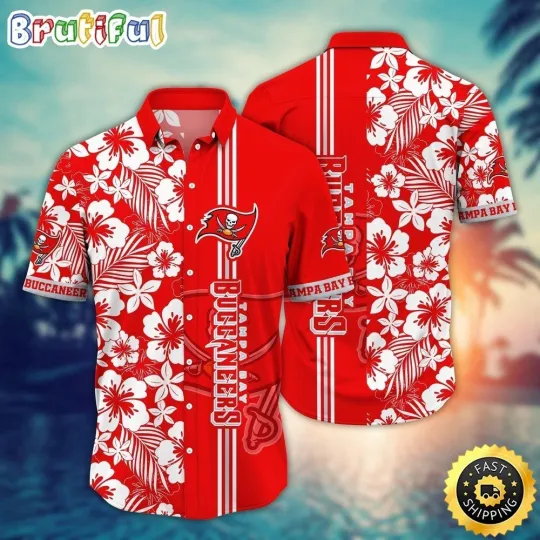 Discover Tampa Bay Football Buccaneerss Team Hawaiian Shirt Short Sleeve