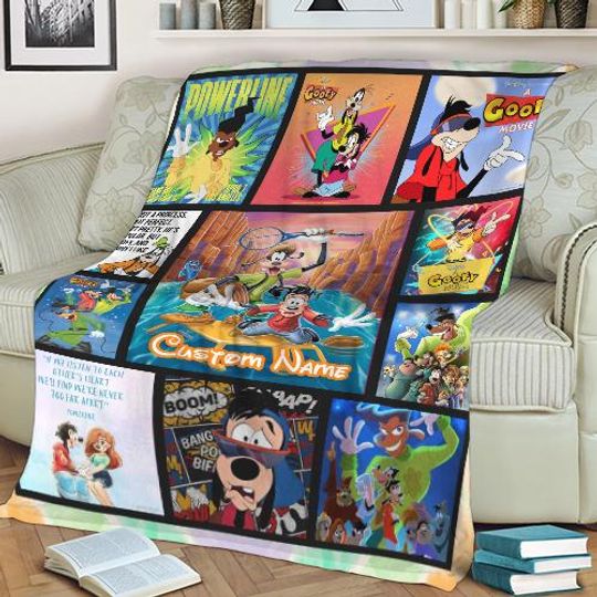 Discover Custom Goofy Movie Fleece Blanket