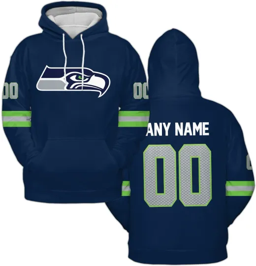 Discover Personalized Seattle Seahawks Hoodie 2026 Pullover
