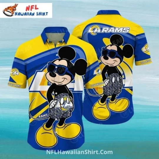 Discover football LA Cartoon Character Cool Style Hawaiian Shirt Size S-5XL