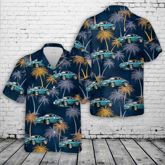 Discover Porsche Panamericana Hawaiian Shirt