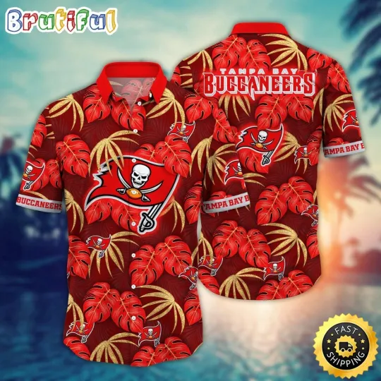 Discover football Tampa Bay Hawaiian Shirt Flower Beachy Keen Fashion