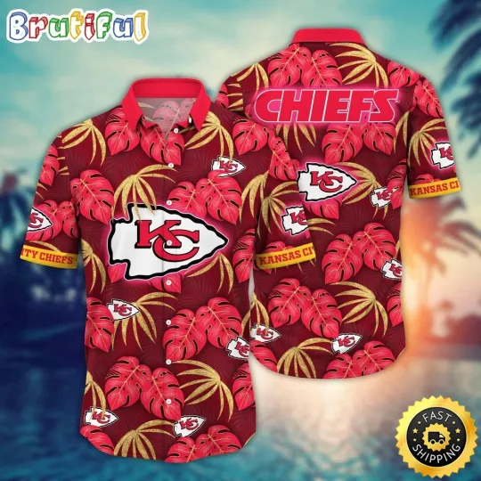 Discover football Kansas City Hawaiian Shirt Flower Beachy Keen Fashion