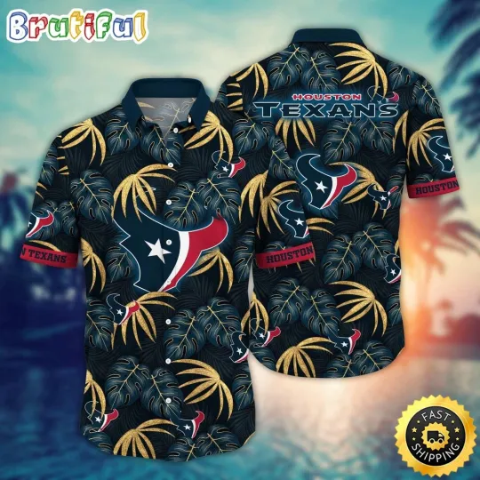 Discover football Houston Hawaiian Shirt Flower Beachy Keen Fashion