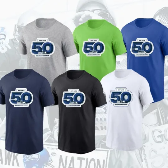 Discover FREESHIP - 2025 Seattle Sea 50th Anniversary Logo Thank You