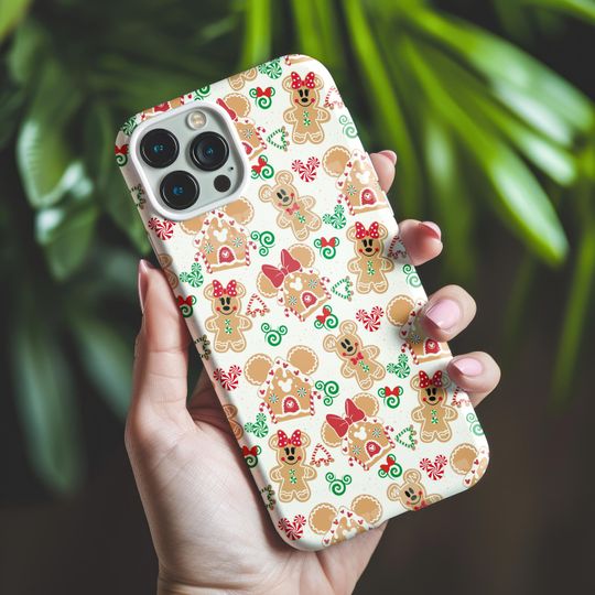 Discover Gingerbread Mickey Mouse Christmas Phone Case  Holiday iPhone & Galaxy