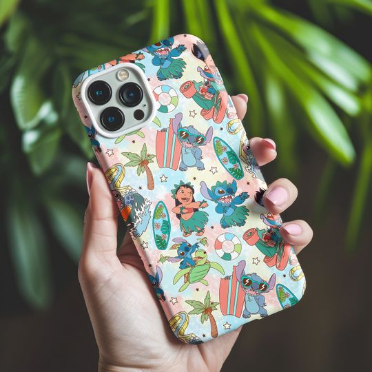 Discover Personalized Lilo & Stitch Phone Case, Ohana Family Vacation