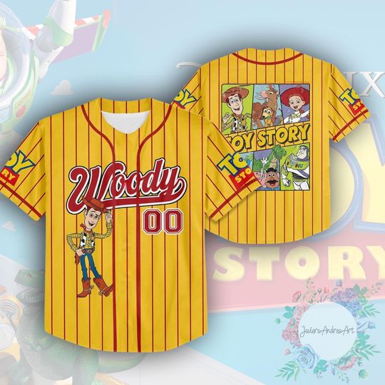 Discover Disney Toy Story Woody Baseball Jersey, Toy Story Boys Disney, Brother Disney Baseball Jersey