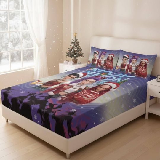 Discover K-Pop Demon Hunters Bedding Set 3-piece Soft Bed Sheets and Cover for Family