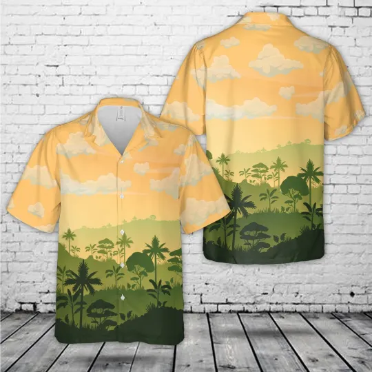 Discover Summer Jungle Hawaiian Shirt