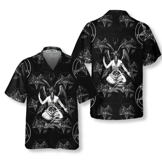 Discover Goat Satan Hawaiian Shirt Cool Goat Shirt For Adults Goat P