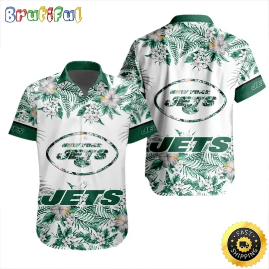 Discover football New York Hawaiian Shirt Special Floral Tropical Team Spirit