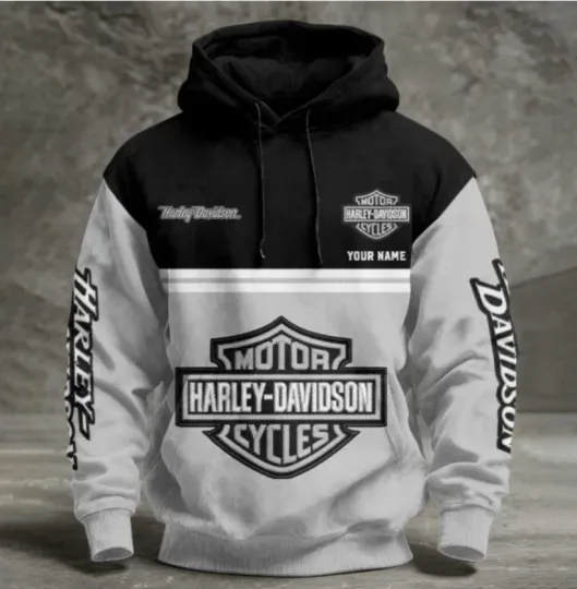 Discover Personalized Haarleyy Racing Daviidso'n 3D Hoodie , Unisex Adults S-5XL