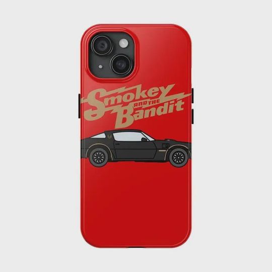Discover Smokey and the Bandit iPhone Case with Classic Burt Reynolds Movie Design