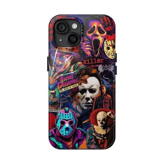 Discover Halloween Horror Phone Case | Dark Horror Movie Aesthetic | Halloween Gift for iPhone