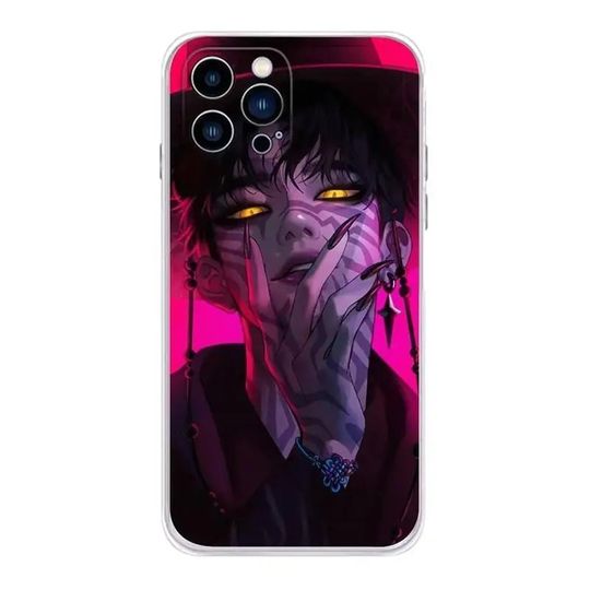 Discover Jinu Saja Boys Demon Hunters Phone Case for iPhone 11-16 Transparent Soft Cover