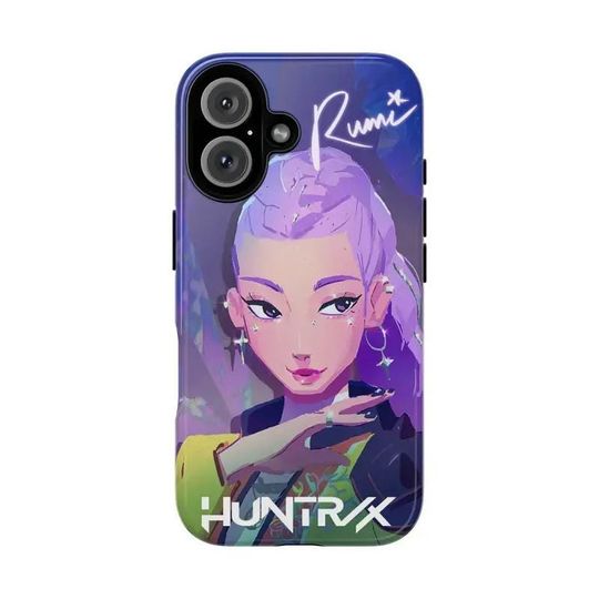 Rumi Huntrix Kpop Demon Hunters iPhone Case, Girl Phone Cover, Fan Gift