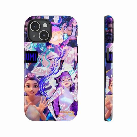 Rumi Cartoon K-pop Demon Hunters iPhone Case - Fan Gift Phone Accessories for Men Women