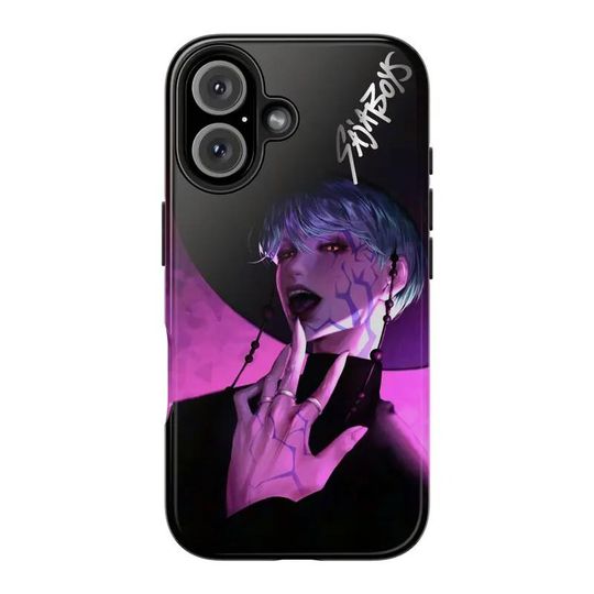 Jinu Kpop Demon Hunters iPhone Case, Samsung Phone Case, Fan Gift, Boys Band Phone Cover