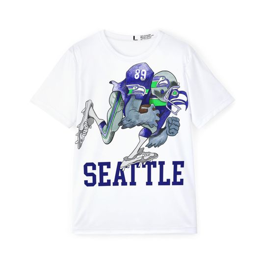 Discover Seattle Seahawks T-Shirt, Men's Sports Tee, Retro Football Shirt