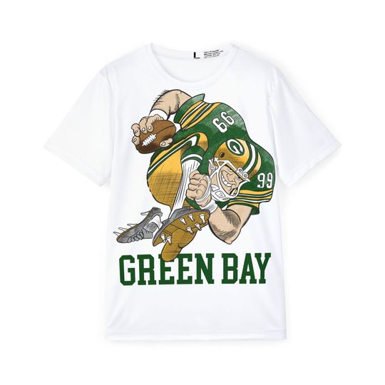 Vintage Green Bay Packers T-Shirt, Men's Sports Tee, Retro Football Shirt