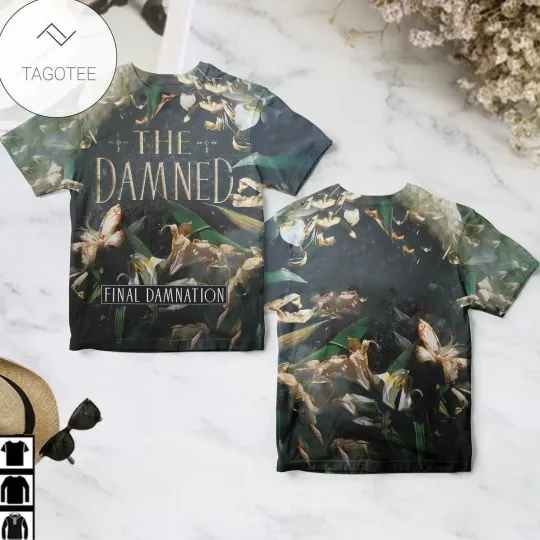 Discover The Damned Final Damnation Album Cover AOP T-Shirt Unisex S-5XL Tee