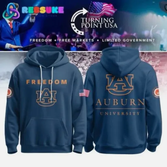 Tiger Campus Freedom Turning Point USA 3D Hoodie 2025