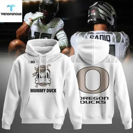 Oregon Duck Mummy Duck 2025 3D Hoodie S-5XL