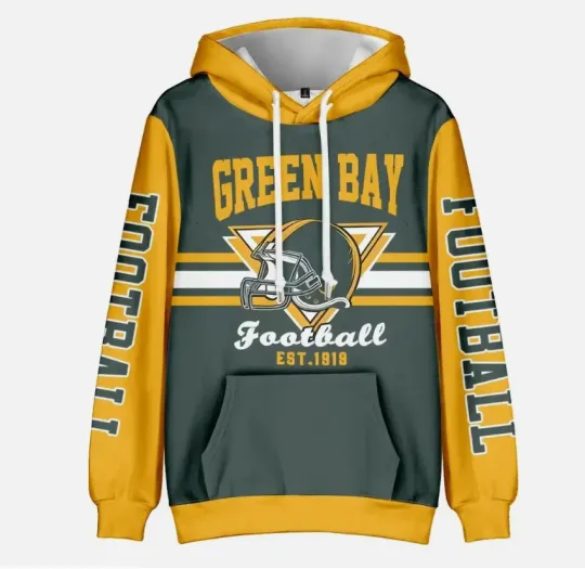 Discover Men's Green Bay Sweatshirts Pullover football Hoodie