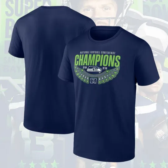 Seattle Seahawks 2025 NFC Championship Hometown TShirt