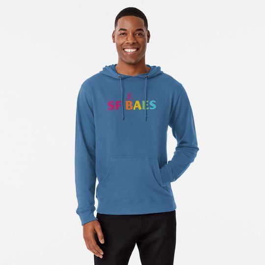 Discover SF BAES Logo Hoodie Lightweight Hoodie