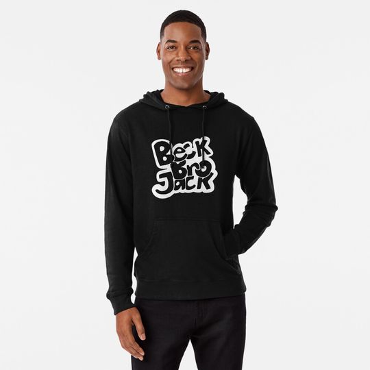 Discover BeckBroJack HD Logo (Ver. 3) Lightweight Hoodie