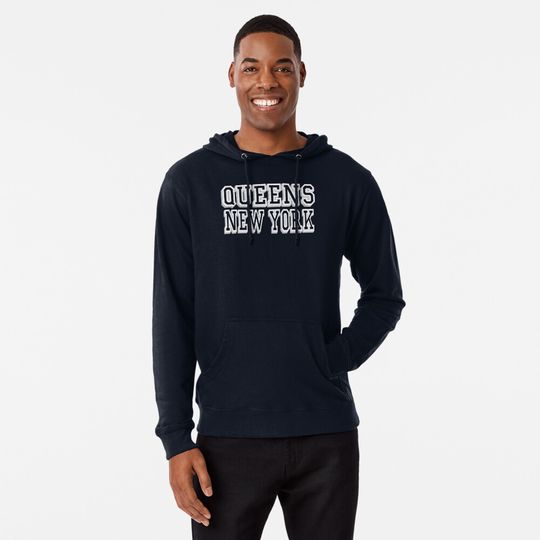 Discover Queens New York Lightweight Hoodie