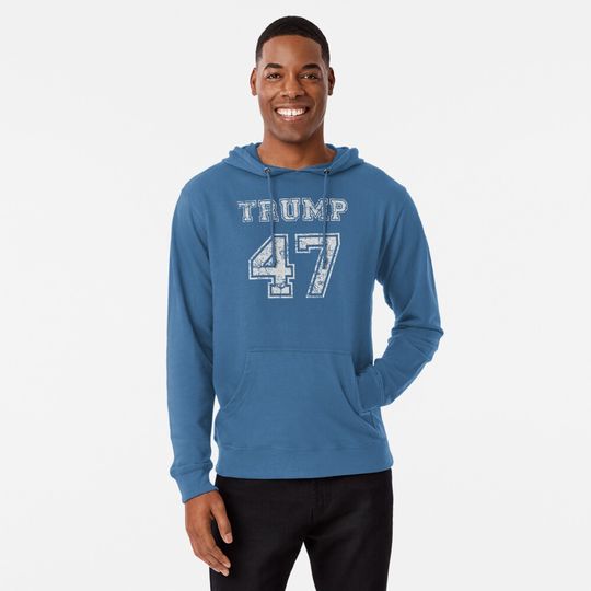 Discover Trump 47  Lightweight Hoodie